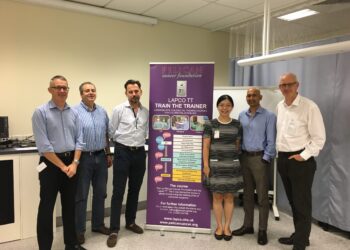 Group of trainees and trainers.